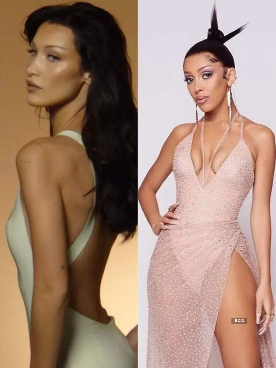 Bella Hadid to Doja Cat: Most stylish international celebs | Times of India