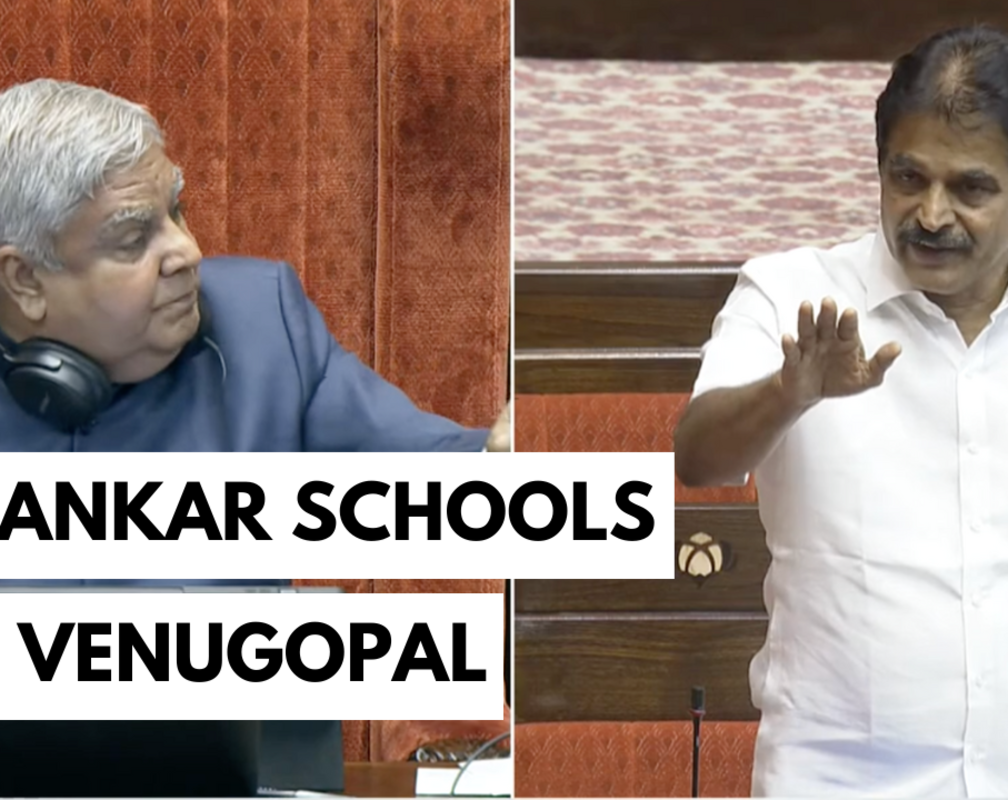
Watch: Jagdeep Dhankhar rebukes KC Venugopal over President and Vice President absence Remarks
