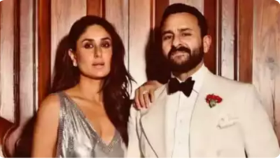 As Kareena Kapoor-Saif Ali Khan are engrossed in an animated discussion at the Pataudi Palace, Taimur is busy playing with a balloon - see pic inside