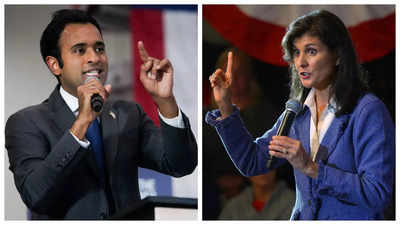 'Vivek Ramaswamy, Nikki Haley move to 2nd and 3rd place in Republican presidential poll'