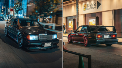 F1 2023: Mick Schumacher takes an ultra-rare Mercedes-Benz EVO II for a spin in Tokyo