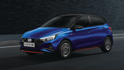 Hyundai: Hyundai i20 N-line facelift launched at Rs 9.9 lakh: Gets proper  6-speed manual gearbox - Times of India