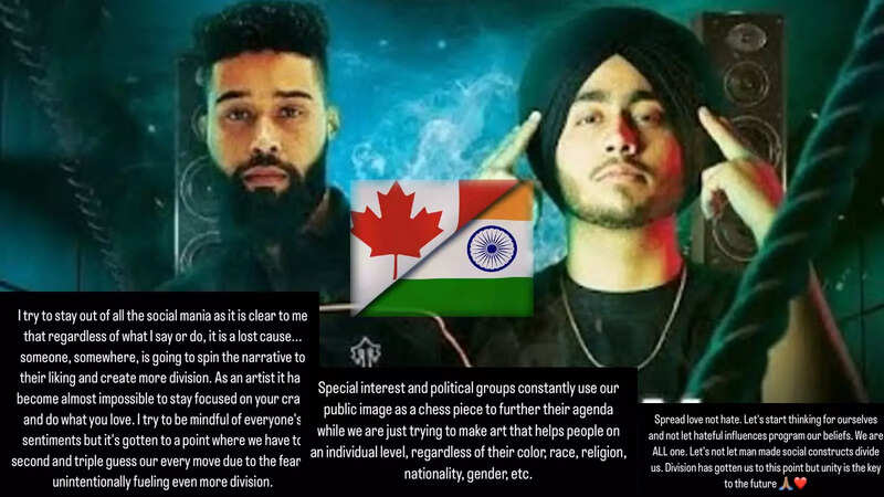 Amid Shubh’s India tour cancellation and India-Canada diplomatic war ...