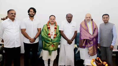 JD(S) announces alliance with BJP; Nadda welcomes Karnataka party into NDA fold