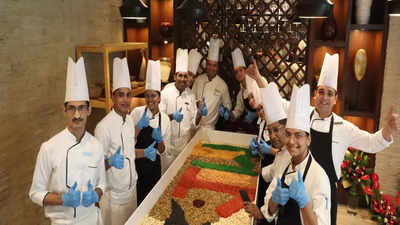 Delhi hotel marks the festive season with a cake-mix brunch