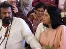 Jayasudha's phone distracted by Mohan Babu during Akkineni Nageswara Rao's centenary celebration