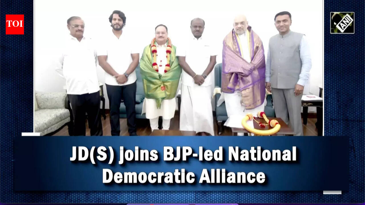 JD(S) joins BJP-led National Democratic Alliance
