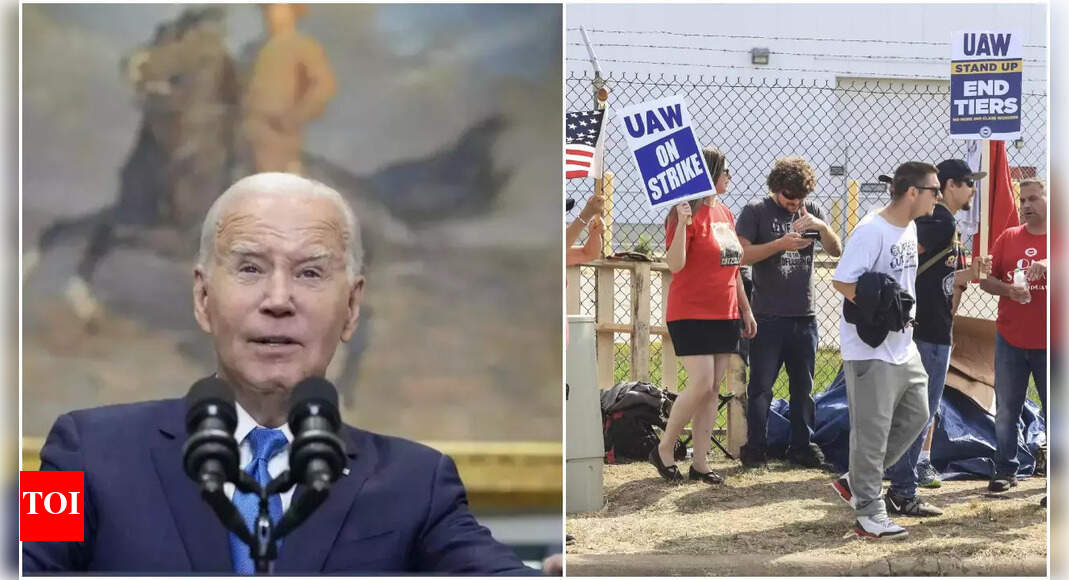 Biden to visit striking US auto workers Tuesday