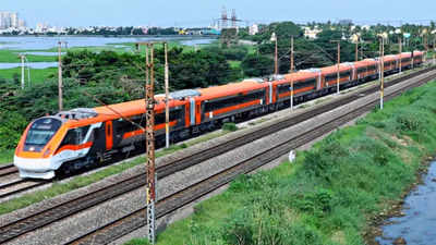 Kerala gets first Orange Vande Bharat Express on Kasaragod-Thiruvananthapuram route; watch video