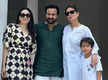 
Saif Ali Khan, Karisma Kapoor and Taimur share sweet moments at Pataudi palace on Kareena Kapoor Khan's birthday
