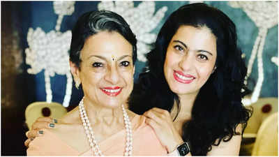 Kajol shares an unseen video of her mother Tanuja on her 80th birthday