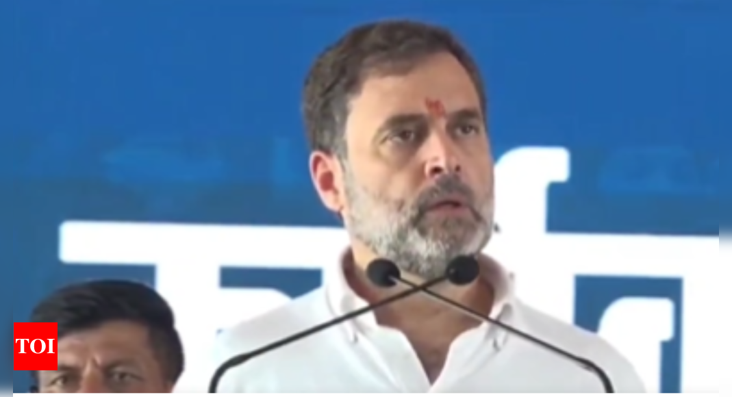 Fight Of Ideology Going On Between BJP And Congress: Rahul Gandhi In ...