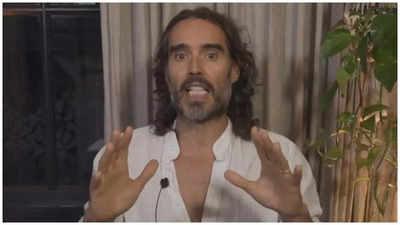 Russell Brand issues 1st public statement since sentencing, says it has been a distressing week