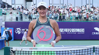 China's Wang Xiyu claims maiden WTA title in Guangzhou