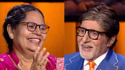 Kaun Banega Crorepati 15: Tajinder Kaur becomes the first contestant to answer all 10 questions of Super Sandook; Big B says "Now that you won Rs 1Lakh, I shall take you out for dinner"