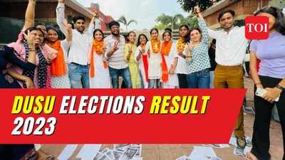 ABVP Dominates Delhi University Student Union Election 2023, Wins Key Positions