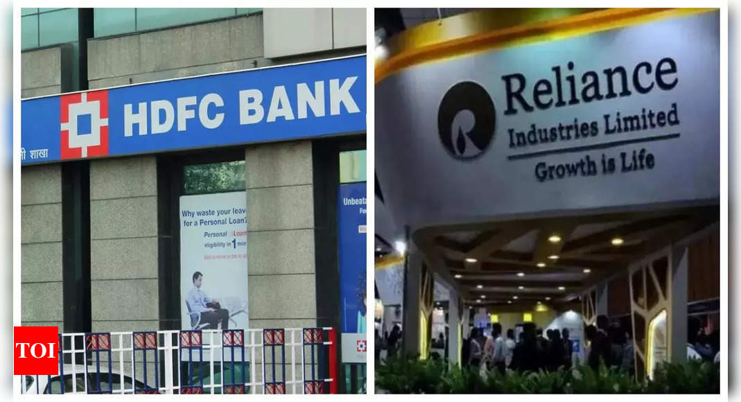 8 of top 10 firms lose Rs 2.28 lakh crore in mcap; HDFC Bank, Reliance biggest laggards