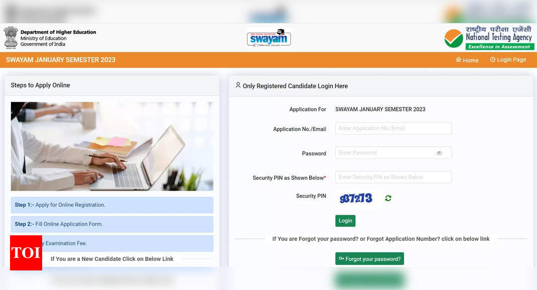 SWAYAM January 2023 exam registration ends today at swayam.ntaonline.in, apply here