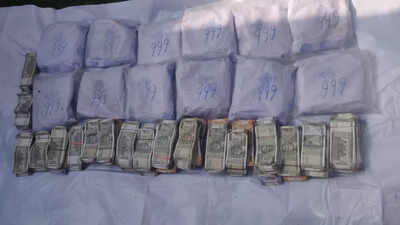 12kg heroin, Rs 19 lakh cash seized near border in Punjab's Gurdaspur; two drug smugglers held