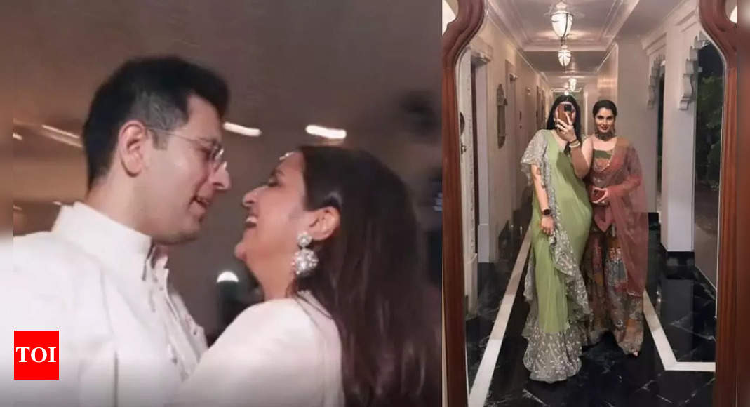 Here’s what Manish Malhotra and Sania Mirza wore for Parineeti Chopra-Raghav Chadha’s wedding – Pics inside – Times of India
