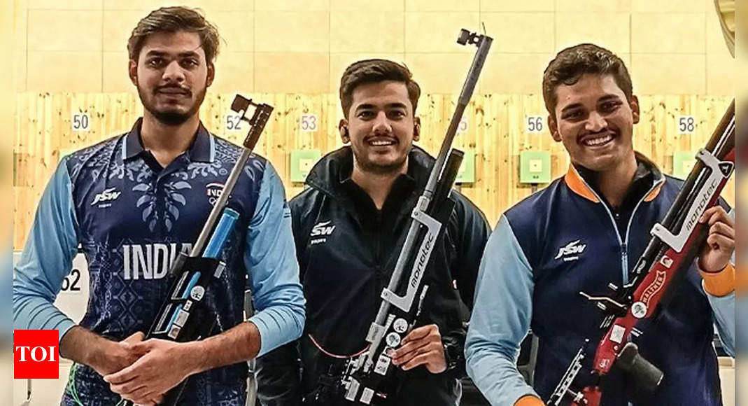 India At Asian Games: Hangzhou Asian Games: Indian men’s 10m air rifle team clinches gold, sets World Record