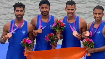 India At Asian Games: Asian Games: Indian rowers clinch two bronze medals on Day 2 | Asian Games 2023 News - Times of India