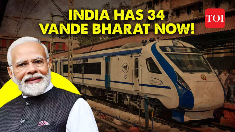 New Vande Bharat trains roll out with new features to make journey more ...