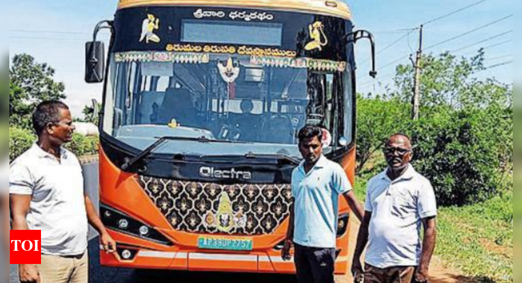 Andhra Pradesh: Despite 3-tier security, TTD bus stolen by thieves ...