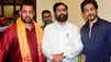 PICTURE PERFECT! Shah Rukh Khan, Salman Khan pose together with Maharashtra CM Eknath Shinde on the occasion of Ganesh Chaturthi- WATCH VIRAL video