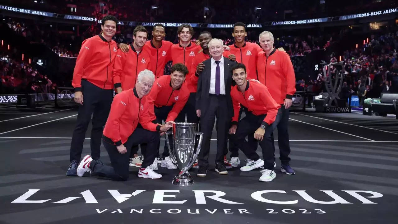 Team World secure second consecutive Laver Cup title over Team Europe with doubles victory – Times of India