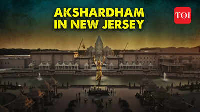 Mesmerising! Have a look at US' largest hand-carved Hindu temple, Akshardham in New Jersey