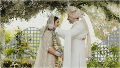 Parineeti Chopra's bridal veil has Raghav Chadha's name on it; check out the picture here