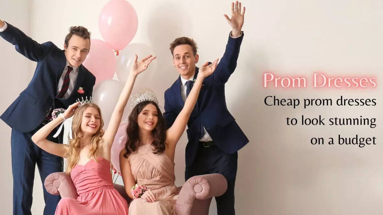 Prom dresses on a budget sale