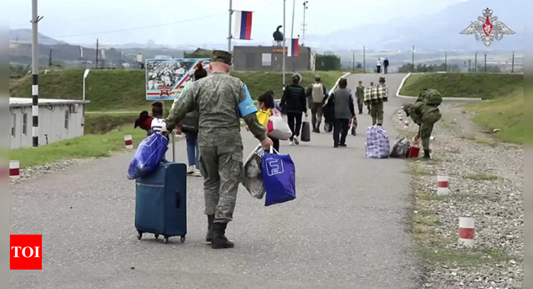 Thousands Of Armenians Flee Nagorno-Karabakh As Turkish President Set ...