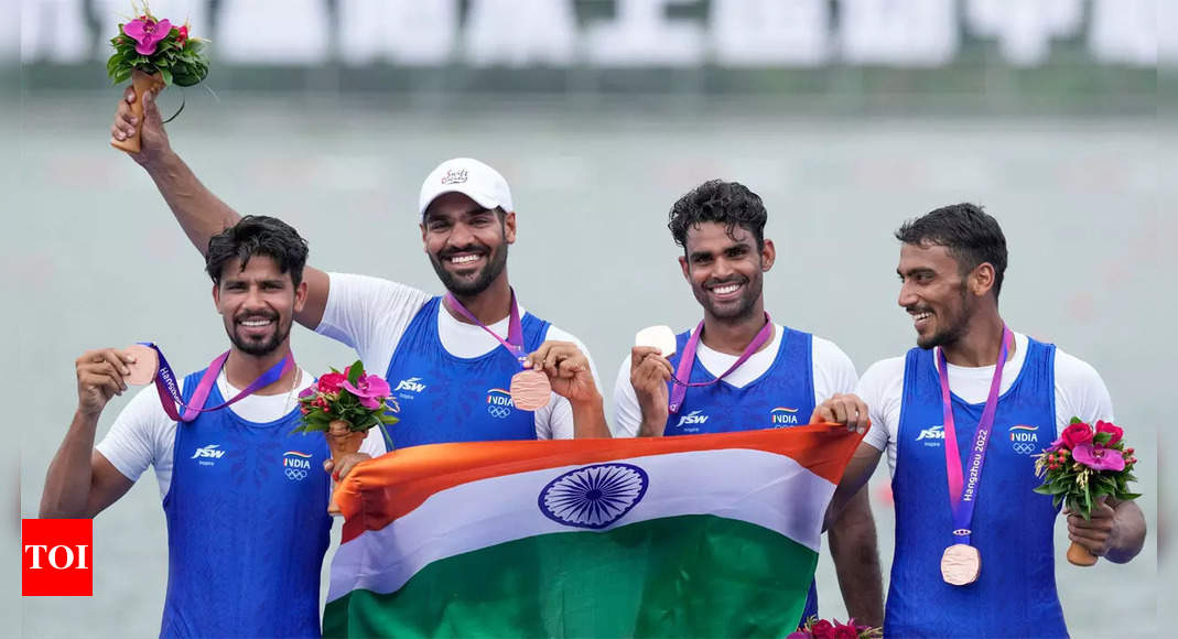 Twenty years on, a rower son follows his father on to podium | Asian ...