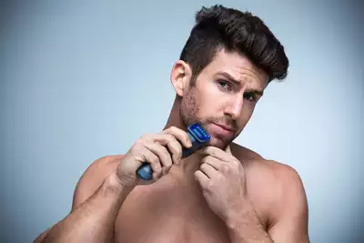​Men, here's how you can safely use face trimmers