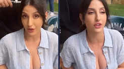 Nora Fatehi drops a video saying 'HELP SOS'; take a look