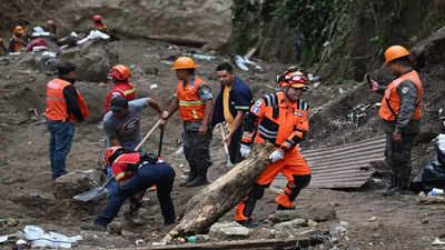 At least 3 people are killed and 15 are missing in a landslide in Guatemala