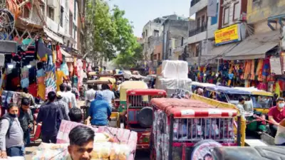 Crowded market in east Delhi is in for a refresh