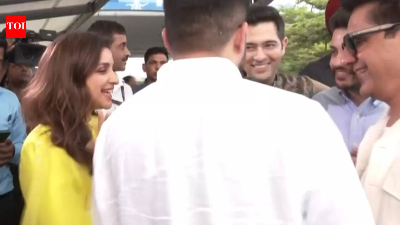 Raghav Chadha's uncle Pawan Sachdeva welcomes Parineeti Chopra to their ...