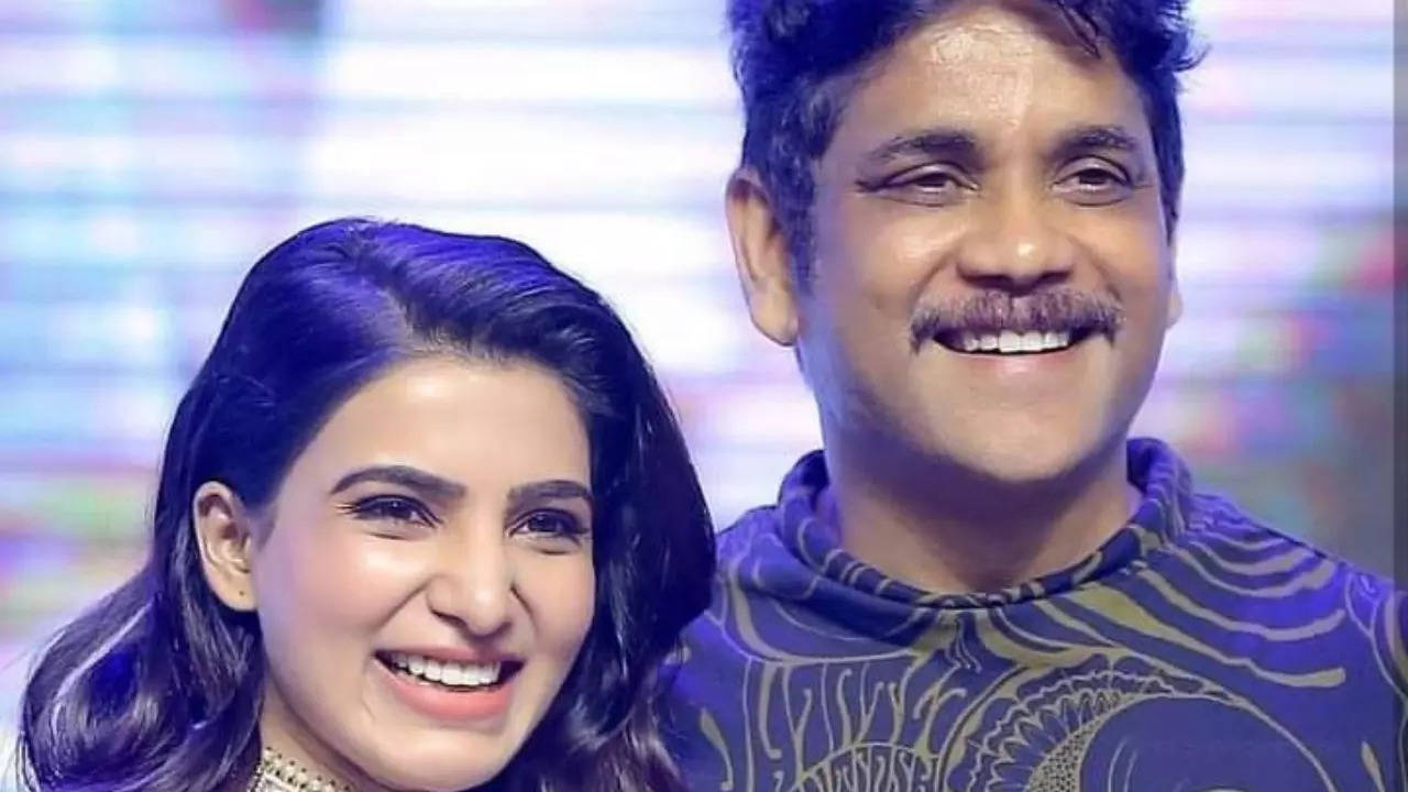 Samantha Ruth Prabhu calls Nagarjuna Akkineni 'most handsome man ever',  check this throwback | Telugu Movie News - Times of India