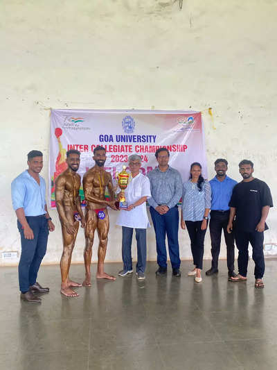 Don Bosco College Panaji wins Goa University Inter Collegiate Best Physique Men championship