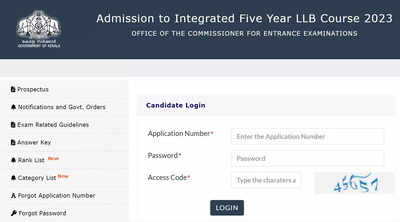 KLEE 5-Year LLB 2023 seat allotment result out today at cee.kerala.gov.in, direct link here