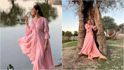 Mrunal Thakur's breath-taking connection with nature leaves fans in awe on social media