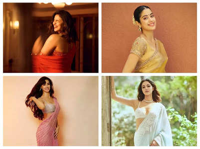 Bollywood actresses acing festive sarees!