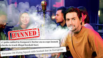 Hookahs banned in Gurgaon restos, bars and hotels
