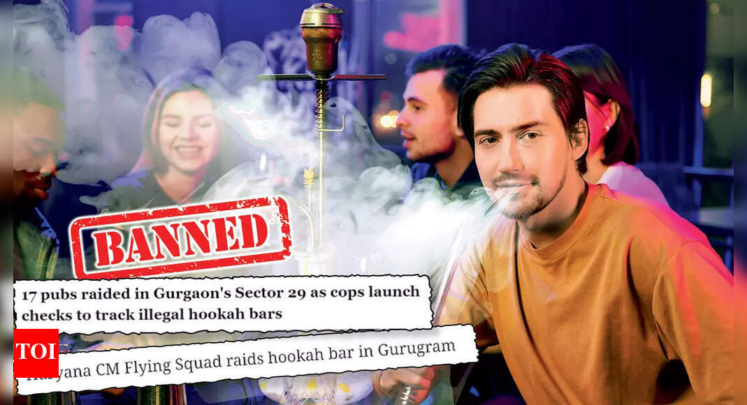 Hookahs banned in Gurgaon restos, bars and hotels Gurgaon News