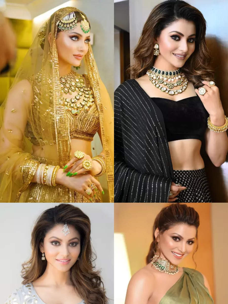 Urvashi Rautela's Lehenga Looks That Spell Glamour | Times Of India