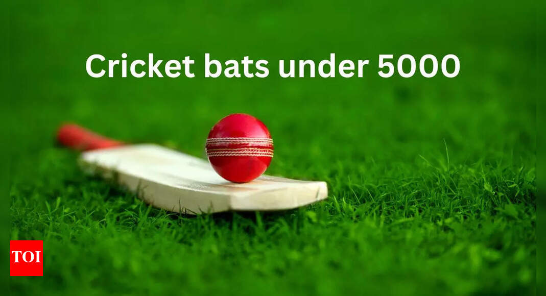 Cricket bats under 5000 Sturdy and premium picks for your games