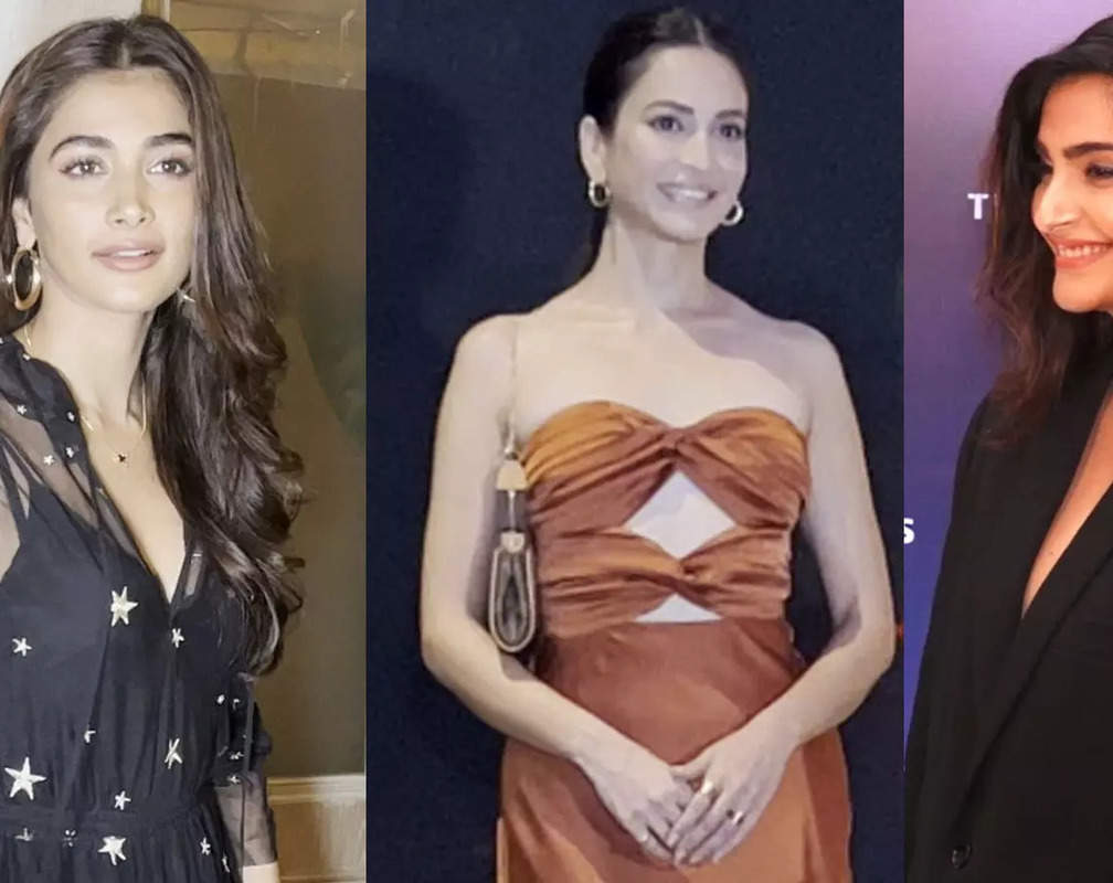 
#CelebrityEvenings: From Sonam Kapoor to Pooja Hegde, Bollywood celebs spotted in Mumbai
